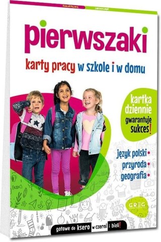 Pierwszaki. Karty pracy w szkole i w domu