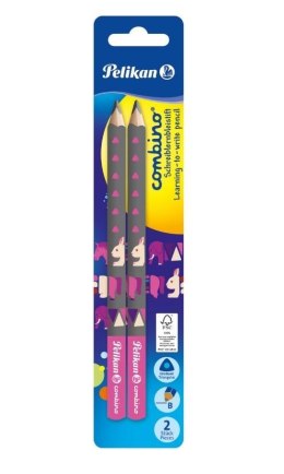 Ołówek Combino pink 2szt