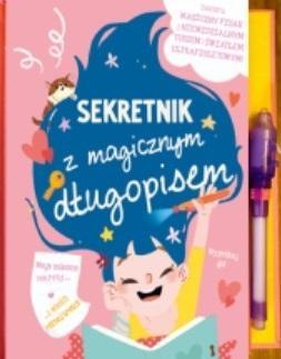 Sekretnik dla dziewczynek z magicznym długopisem