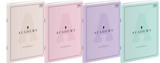 Zeszyt A5/60K linia Academy Pastel (10szt)