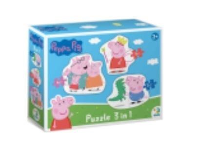 Puzzle Peppa Pig 3 in1