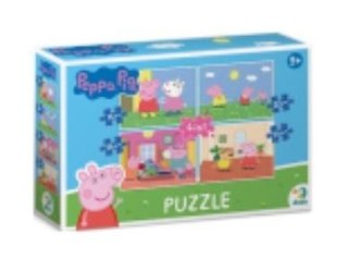 Puzzle Peppa Pig 4 in1