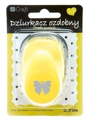 Dziurkacz ozdobny 2,5cm motyl