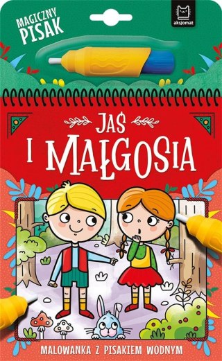 Jaś i Małgosia. Malowanka z pisakiem wodnym