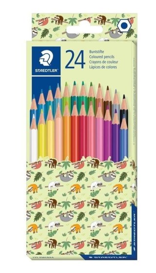 Kredki sześciokątne Pattern 24 kolory STAEDTLER