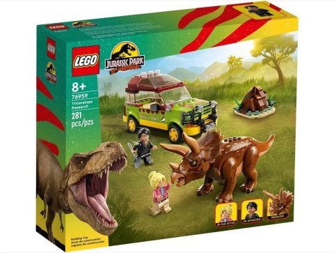 LEGO(R) JURASSIC WORLD 76959 Badanie triceratopsa