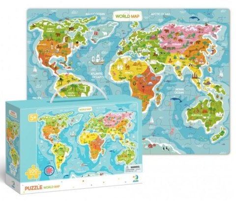 Puzzle Mapa świata