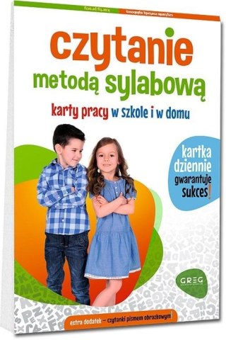 Czytanie metodą sylabową. Karty pracy w szkole...