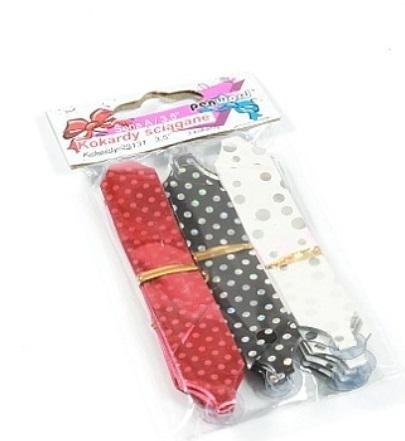 Kokardy ściągane 9cm Kokardy ściągane 9cm