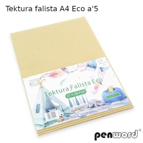 Tektura falista A4 eko 5szt