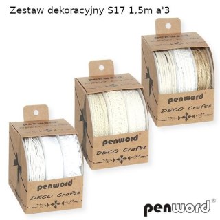 Zestaw dekoracyjny 1,5m 3szt (12kpl)