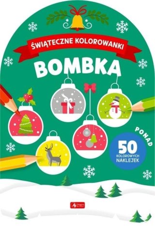 Bombka. Świąteczne kolorowanki