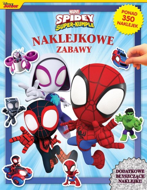 Naklejkowe zabawy. Marvel Spidey i superkumple Naklejkowe zabawy. Marvel Spidey i superkumple