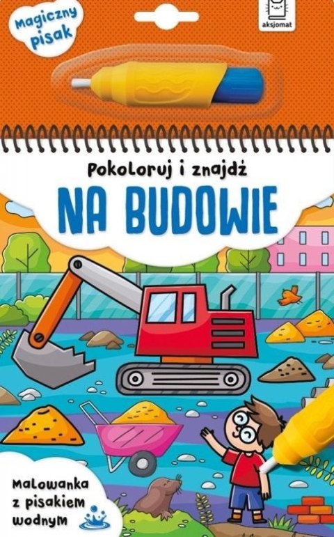 Pokoloruj i znajdź na budowie Malowanka z pisakiem Pokoloruj i znajdź na budowie Malowanka z pisakiem