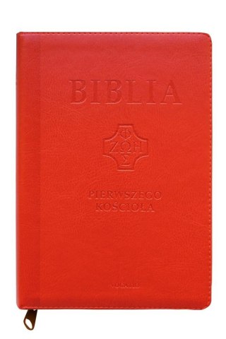 Biblia pierwszego Kościoła ceglasta z paginatorami