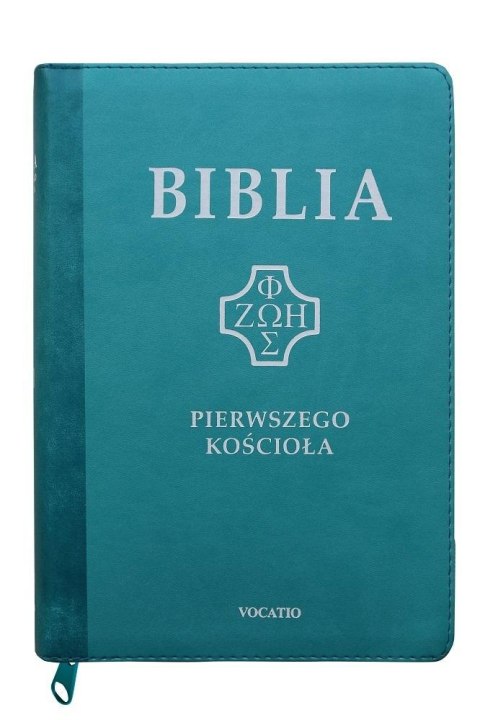 Biblia pierwszego Kościoła turkusowa paginatory