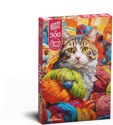 Puzzle 500 CherryPazzi Feline Whimsy 20098