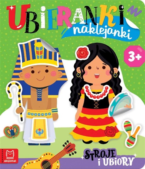 Ubieranki naklejanki. Stroje i ubiory Ubieranki naklejanki. Stroje i ubiory