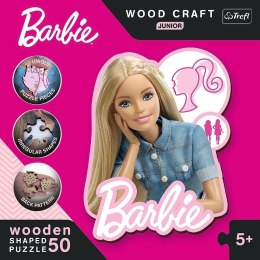 Puzzle drewniane 50 Piękna Barbie TREFL