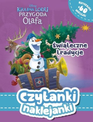 Czytanki naklejanki. Świąteczne tradycje. Disney