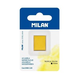 Farba akwarelowa w kostce tropikalny żółty MILAN