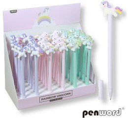 Długopis rainbow unicorn (36szt)