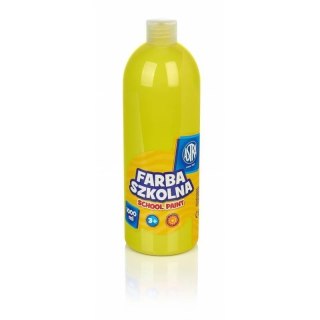 Farba szkolna cytrynowa 1000ml ASTRA