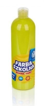 Farba szkolna cytrynowa 500ml ASTRA