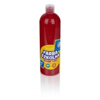 Farba szkolna czerwona 500ml ASTRA