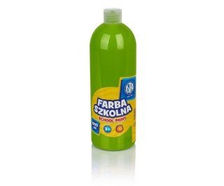 Farba szkolna limonkowa 1000ml ASTRA