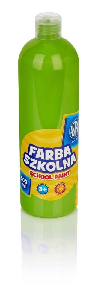 Farba szkolna limonkowa 500ml ASTRA