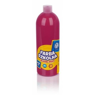 Farba szkolna różowa 1000ml ASTRA