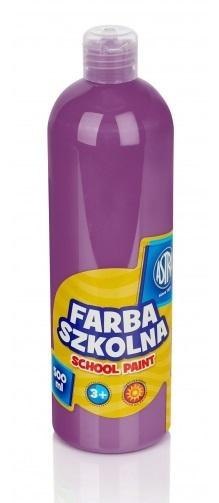 Farba szkolna śliwkowa 500ml ASTRA