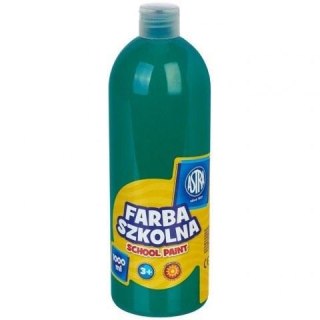 Farba szkolna szmaragdowa 1000ml ASTRA