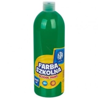 Farba szkolna zielona jasna 1000ml ASTRA