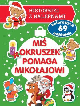 Miś Okruszek pomaga Mikołajowi