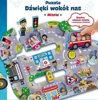 Puzzle dźwięki wokół nas - Miasto