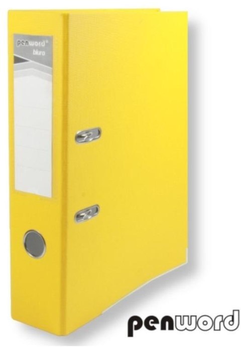 Segregator A4 z okuciem 7,5cm żółty Segregator A4 z okuciem 7,5cm żółty