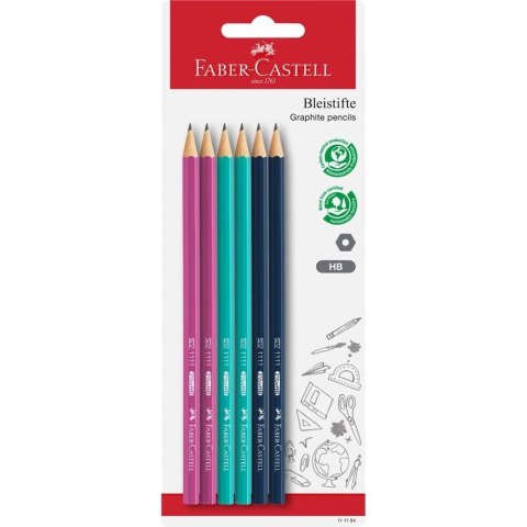 Ołówek 1111/HB 6szt FABER CASTELL