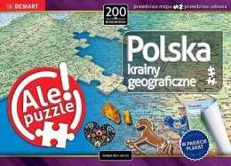 Puzzle - Polska Krainy geograficzne