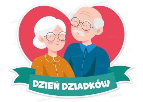 Dekoracja Dzień Babci i Dziadka - Dzień Dziadków