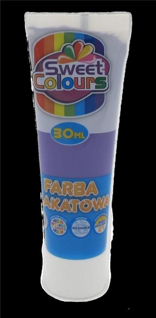 Farba plakatowa w tubie fioletowa 30ml