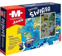 Mappuzzle Junior - Zwierzęta świata