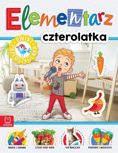 Elementarz 4-latka. Świat przedszkolaka w.2