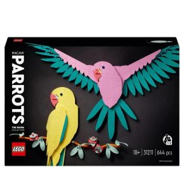 LEGO(R) ART 31211 Kolekcja zwierząt - papugi ary