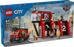 LEGO(R) CITY 60414 Remiza strażacka z wozem