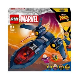 Lego SUPER HEROES 76281 Odrzutowiec X-men