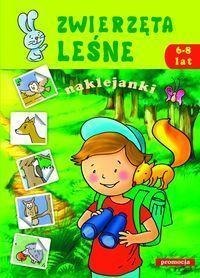 Zwierzęta Leśne 6-8 lat - naklejanki