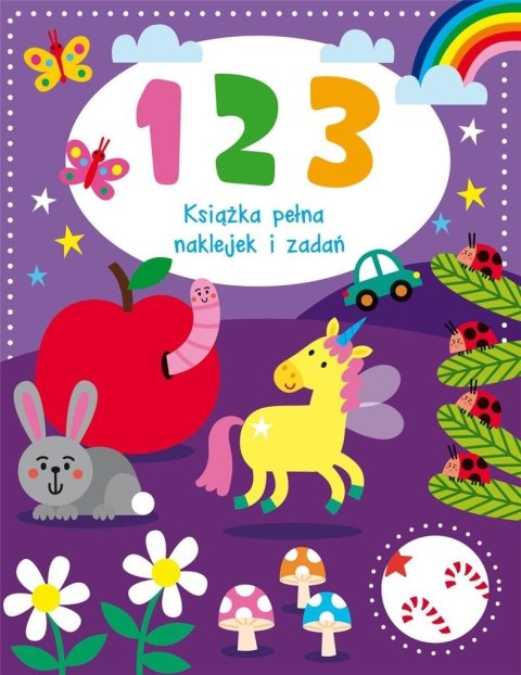 123. Książka pełna naklejek i zadań 123. Książka pełna naklejek i zadań
