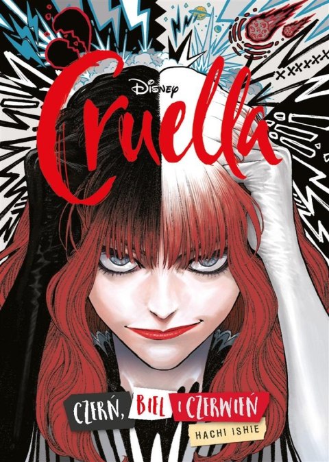 Cruella. Czerń, biel i czerwień Cruella. Czerń, biel i czerwień